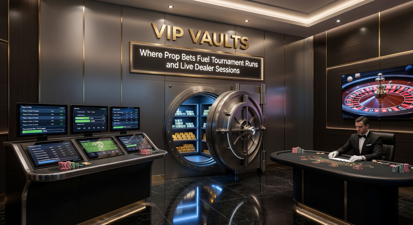 Glowing VIP vault door unlocking exclusive gaming rewards in a digital casino environment